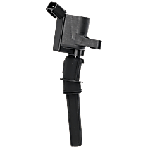 Ignition Coil, With Curve Coil Boot, Sold individually, 8 Cyl 5.4L