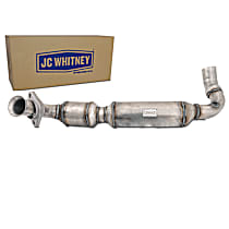 Front, Driver Side Catalytic Converter, Federal EPA Standard, 46-State Legal (Cannot ship to or be installed in vehicles originally purchased in CA, CO, NY or ME), RWD, Direct Replacement Series