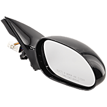 Passenger Side Mirror, Power Adjust, Non-Heated, Paintable, Non-Folding, No Signal Light, No Blind Spot Feature, No Memory, No Puddle Light, No Auto-Dimming