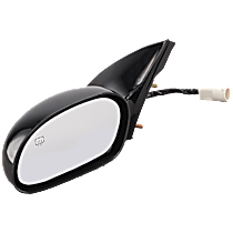 Driver Side Mirror, Power Adjust, Heated, Paintable, Non-Folding, No Signal Light, No Blind Spot Feature, No Memory, No Puddle Light, No Auto-Dimming, Sedan
