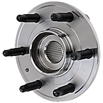 Front or Rear, Driver or Passenger Side Wheel Hub, 6 Lugs, With Bearing,, 3.6L, 6Cyl