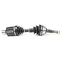Front, Passenger Side Axle Assembly, Four Wheel Drive, Without High Wider Package (Zr2), 4.3L 6Cyl, New, 4WD