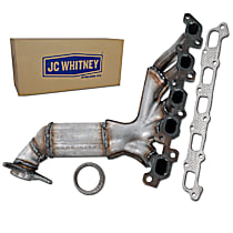 Front Catalytic Converter, Federal EPA Standard, 46-State Legal (Cannot ship to or be installed in vehicles originally purchased in CA, CO, NY or ME), With Integrated Exhaust Manifold, 3.7L Engine