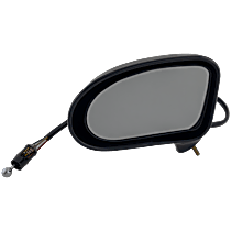 Driver Side Mirror, Manual Adjust, Non-Folding, Non-Heated, Paintable, No Signal Light, No Memory, No Puddle Light, No Auto-Dimming, No Blind Spot Feature