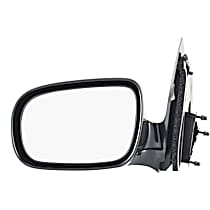 Driver Side Mirror, Manual Adjust, Manual Folding, Non-Heated, Paintable, No Signal Light, No Memory, No Puddle Light, No Auto-Dimming, No Blind Spot Feature