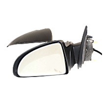 Driver Side Mirror, Power Adjust, Non-Heated, Paintable, Non-Folding, No Signal Light, No Blind Spot Feature, No Memory, No Puddle Light, No Auto-Dimming