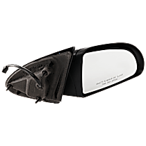 Passenger Side Mirror, Power Adjust, Non-Heated, Paintable, Non-Folding, No Signal Light, No Blind Spot Feature, No Memory, No Puddle Light, No Auto-Dimming