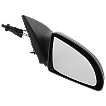 Passenger Side Mirror, Manual Adjust, Non-Heated, Textured Black, Non-Folding, No Signal Light, No Blind Spot Feature, No Memory, No Puddle Light, No Auto-Dimming