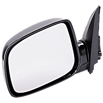 Driver Side Mirror, Power, Manual Folding, Heated, Paintable, No Signal Light, No Memory, No Puddle Light, No Auto-Dimming, No Blind Spot Feature