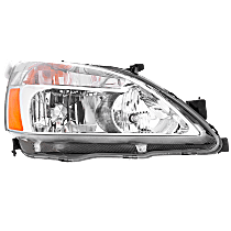 Passenger Side Headlight, With bulb(s), Halogen/LED