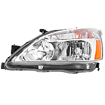 Driver Side Headlight, With bulb(s), Halogen/LED