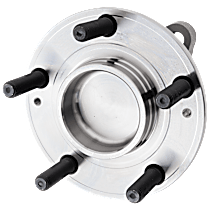 Rear, Driver or Passenger Side Wheel Hub, 5 Lugs, with Bearing, with Sensor, 5 x 4.5 in. Bolt Pattern, Front Wheel Drive