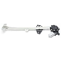 Front, Passenger Side Power Window Regulator, With Motor