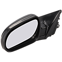 Driver Side Mirror, Power, Manual Folding, Non-Heated, Paintable, Without Signal Light, Without memory, Without Puddle Light, Without Auto-Dimming, Without Blind Spot Feature