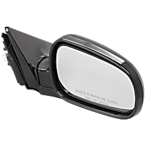 Passenger Side Mirror, Power, Manual Folding, Non-Heated, Paintable, Without Signal Light, Without memory, Without Puddle Light, Without Auto-Dimming, Without Blind Spot Feature