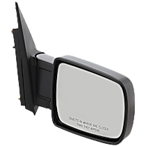 Passenger Side Mirror, Power, Manual Folding, Heated, Paintable, Without Signal Light, Without memory, Without Puddle Light, Without Auto-Dimming, Without Blind Spot Feature