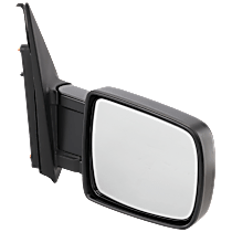 Passenger Side Mirror, Manual Adjust, Manual Folding, Non-Heated, Paintable, Without Signal Light, Without memory, Without Puddle Light, Without Auto-Dimming, Without Blind Spot Feature