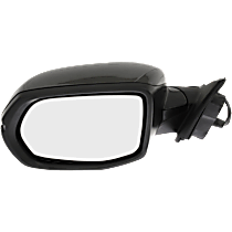Driver Side Mirror, Power, Manual Folding, Heated, Paintable, In-housing Signal Light, Without memory, Without Puddle Light, Without Auto-Dimming, Without Blind Spot Feature