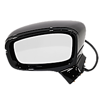 Driver Side Mirror, Power Adjust, Heated, Paintable, Power Folding, In-housing Signal Light, No Blind Spot Feature, With Memory, No Puddle Light, No Auto-Dimming