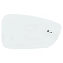 Passenger Side Mirror Glass, Heated, With Blind Spot Detection in Glass