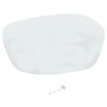 Driver Side Mirror Glass, Non-Heated, No Blind Spot Feature