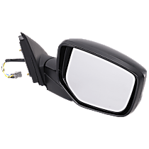 Passenger Side Mirror, Power, Manual Folding, Heated, Paintable, Without Signal Light, Without memory, Without Puddle Light, Without Auto-Dimming, Without Blind Spot Feature, EX-L Model