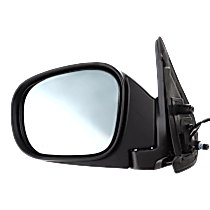 Driver Side Mirror, Power Adjust, Heated, Manual Folding, Paintable, No Signal Light, No Memory, No Puddle Light, No Auto-Dimming, No Blind Spot Feature