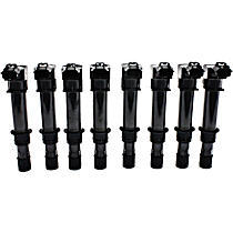 Ignition Coil, Set of 8, 6 Cyl 3.7L - 