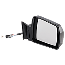 Passenger Side Mirror, Manual Adjust, Non-Heated, Paintable, Manual Folding, No Signal Light, No Blind Spot Feature, No Memory, No Puddle Light, No Auto-Dimming