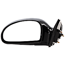Driver Side Mirror, Power Adjust, Heated, Paintable, Manual Folding, No Signal Light, No Blind Spot Feature, No Memory, No Puddle Light, No Auto-Dimming
