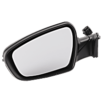 Driver Side Mirror, Power Adjust, Heated, Paintable, Power Folding, In-housing Signal Light, No Blind Spot Feature, No Memory, No Puddle Light, No Auto-Dimming