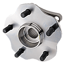 Rear, Driver or Passenger Side Wheel Hub, With Bearing, 5 x 4.5 in. Bolt Pattern, All Wheel Drive