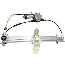 Front, Passenger Side Power Window Regulator, With Motor