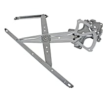 Front, Passenger Side Power Window Regulator, Without Motor, Japan Built Vehicle