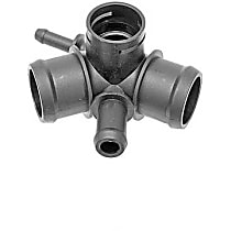 51166 Distribution Connector For water hose With opening for thermal switch - Replaces OE Number 1J0-121-087 A