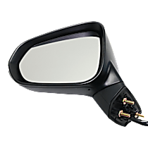 Driver Side Mirror, Canada Built Vehicle, Power, Heated, Paintable, Power Folding, In-housing Signal Light, No Blind Spot Feature, With Memory, No Puddle Light, No Auto-Dimming
