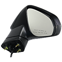 Passenger Side Mirror, Canada Built Vehicle, Power, Heated, Paintable, Power Folding, In-housing Signal Light, No Blind Spot Feature, With Memory, No Puddle Light, No Auto-Dimming