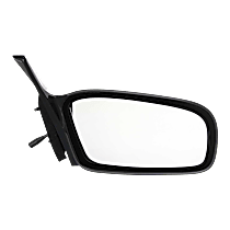 Passenger Side Mirror, Manual Adjust, Non-Heated, Paintable, Non-Folding, No Signal Light, No Blind Spot Feature, No Memory, No Puddle Light, No Auto-Dimming, Hatchback