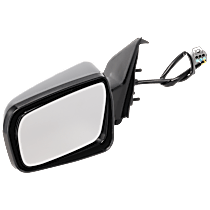 Driver Side Mirror, Power, Manual Folding, Non-Heated, Textured Black, No Signal Light, No Memory, No Puddle Light, No Auto-Dimming, No Blind Spot Feature
