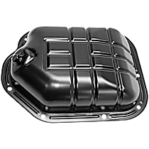 Oil Pan, Steel, 6 Cyl 3.5L