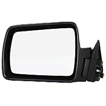 Driver Side Mirror, Manual Adjust, Non-Heated, Paintable, Manual Folding, No Signal Light, No Blind Spot Feature, No Memory, No Puddle Light, No Auto-Dimming