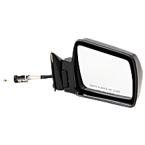 Passenger Side Mirror, Manual Adjust, Manual Folding, Non-Heated, Paintable, No Signal Light, No Memory, No Puddle Light, No Auto-Dimming, No Blind Spot Feature