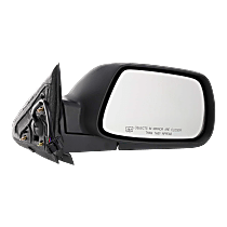 Passenger Side Mirror, Power, Manual Folding, Heated, Textured Black, Without Signal Light, Without memory, Without Puddle Light, Without Auto-Dimming, Without Blind Spot Feature