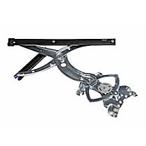 1188101770 Front, Driver Side OE Replacement Series Power Window Regulator, Without Motor