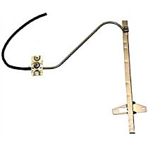 1188103180 Front, Passenger Side OE Replacement Series Manual Window Regulator, Hand-Crank Type