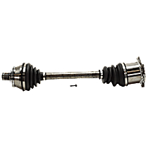 Front, Driver or Passenger Side Axle Assembly, New, 3.2L 6Cyl Automatic CVT, Transaxle