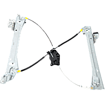 Convertible Front, Driver Side Power Window Regulator, Without Motor