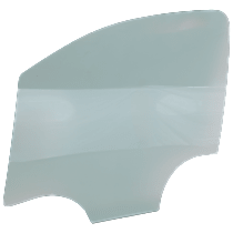 Front, Driver Side Door Glass, Green Tint, Replaces NAGS No. DD12122GTN