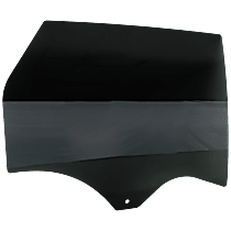 Rear, Driver Side Door Glass, Gray Tint Privacy, Replaces NAGS No. DD12956YPN