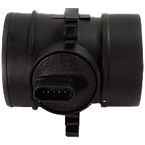 Mass Air Flow Sensor, with Housing, 5-Prong Blade Male Terminal; 1 Female Connector, Except 6.6L Engine
